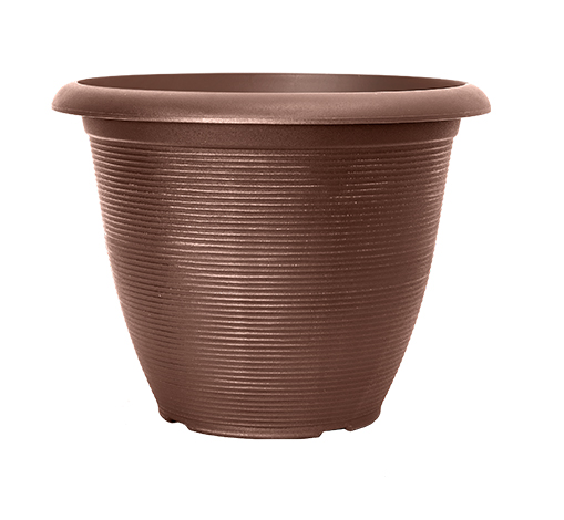 Image of milk chocolate helix planter