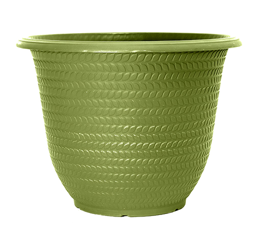 image of moss green parker planter