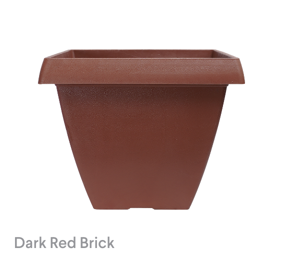 image of Dark Red Brick Cove Planters