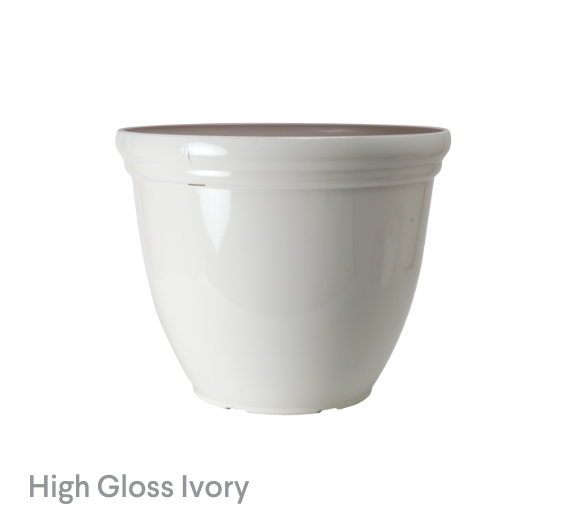 image of Cocoa Berry Riverstone planter